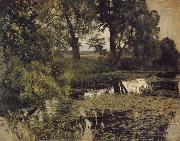 Levitan, Isaak Jungly Pond oil painting picture wholesale